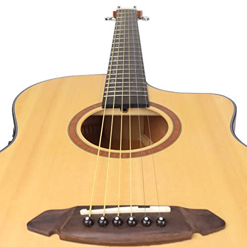 VIOLÃO ELÉTRICO CORAL 40