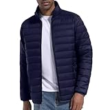 CUTeFiorino Steppjacke Herren Leicht Winter Wärme Unterziehjacke Winddicht Winterjacke Mode Einfarbig Sportjacke Männer Daunenjacken mit Reißvers Atmungsaktiv Übergangsjacke Ohne Kapuze M-5XL