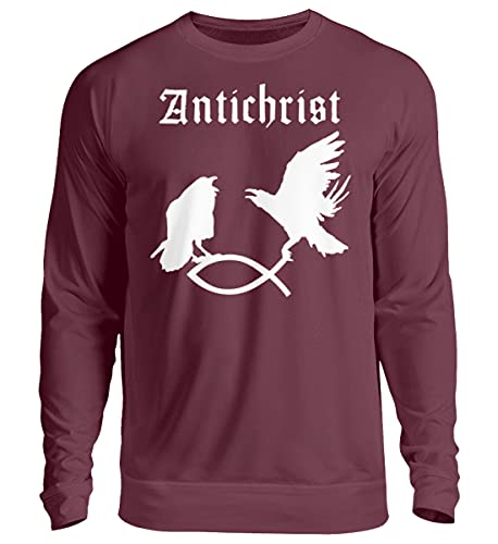 Pull pour chien Anchrist rouge XXXL grand chien vêtement tricot