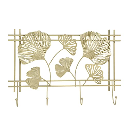 Perchero de pared Leef Design Metal de primera calidad, resistente, duradero, estilo elegante, moderno perchero de pared para sala de estar, dormitorio, baño, guardería