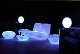 Descripción general: te permite probar nuevos muebles LED de diseño. El sofá luminoso LED se puede utilizar para interiores o exteriores, ya que es resistente al agua. Se convirtió en la iluminación indirecta tuya, iluminación ambiental. Es necesario para decorar tu sala de estar, dormitorio, balcón, jardín, piscina, etc. El mando a distancia tiene las ventajas de la estructura compacta, peso ligero, un simple clic te permitirá cambiar tu estado de ánimo. Diseño elegante LED de bajo consumo, el objeto es los beneficios ecológicos y económicos.