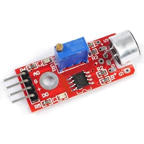 Image of Sound Detection Sensor Module 4 pin LM393 for Intelligent Vehicle Arduino Compatible (2 PCS)