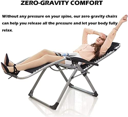 Chaise de plage inclinable pliable grise compacte pour petit balcon - 4