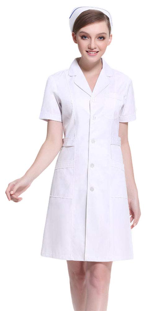 white scrub dress BSN DRESS – West Coast University Grad Shop main image 1
