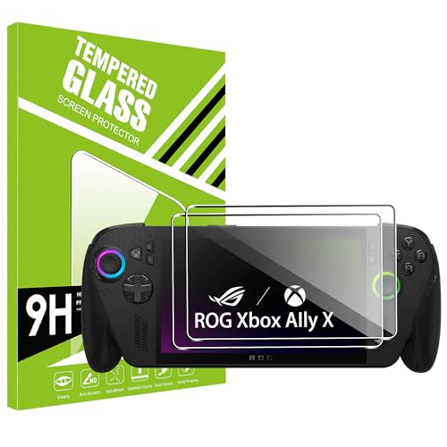 Ya en mundofriki.es: FDHYFGDY 2 Piezas Protector de Pantalla para ROG Xbox Ally X/ROG Xbox Ally Protector Pantalla, Ultra HD Vidrio Templado, Dureza 9H, Anti Arañazos, Sin Burbujas Cristal Templado