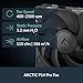 ARCTIC Liquid Freezer III Pro 420 - AIO CPU Cooler, 3 x 140 mm Water Cooling, 38 mm Radiator, PWM Pump, VRM Fan, AMD AM5/AM4, Intel LGA1851/1700 Contact Frame - Black