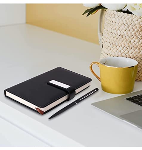 Image of 2 in 1 Corporate Gift Set with Journal Diary & Metal Pen | Men Gift Set Combo | Gifts for Men Birthday Special Unique | Birthday Gift for Boyfriend /Husband Special (Black)