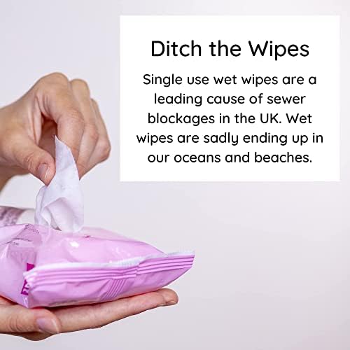 Simply Gone Mini Makeup Remover Cloths - 6 Pack. Reusable Microfibre Face Pads remove all makeup, even waterproof mascara. Cleansing & Exfoliating. Ideal for Sensitive Skin. (Purple & Grey)