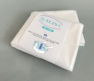 Fit for Dekor Classic Diaper Pails Refills - EZ Fill Diaper Pail Refills 10 Counts(10 Refills), White, (M700WP)