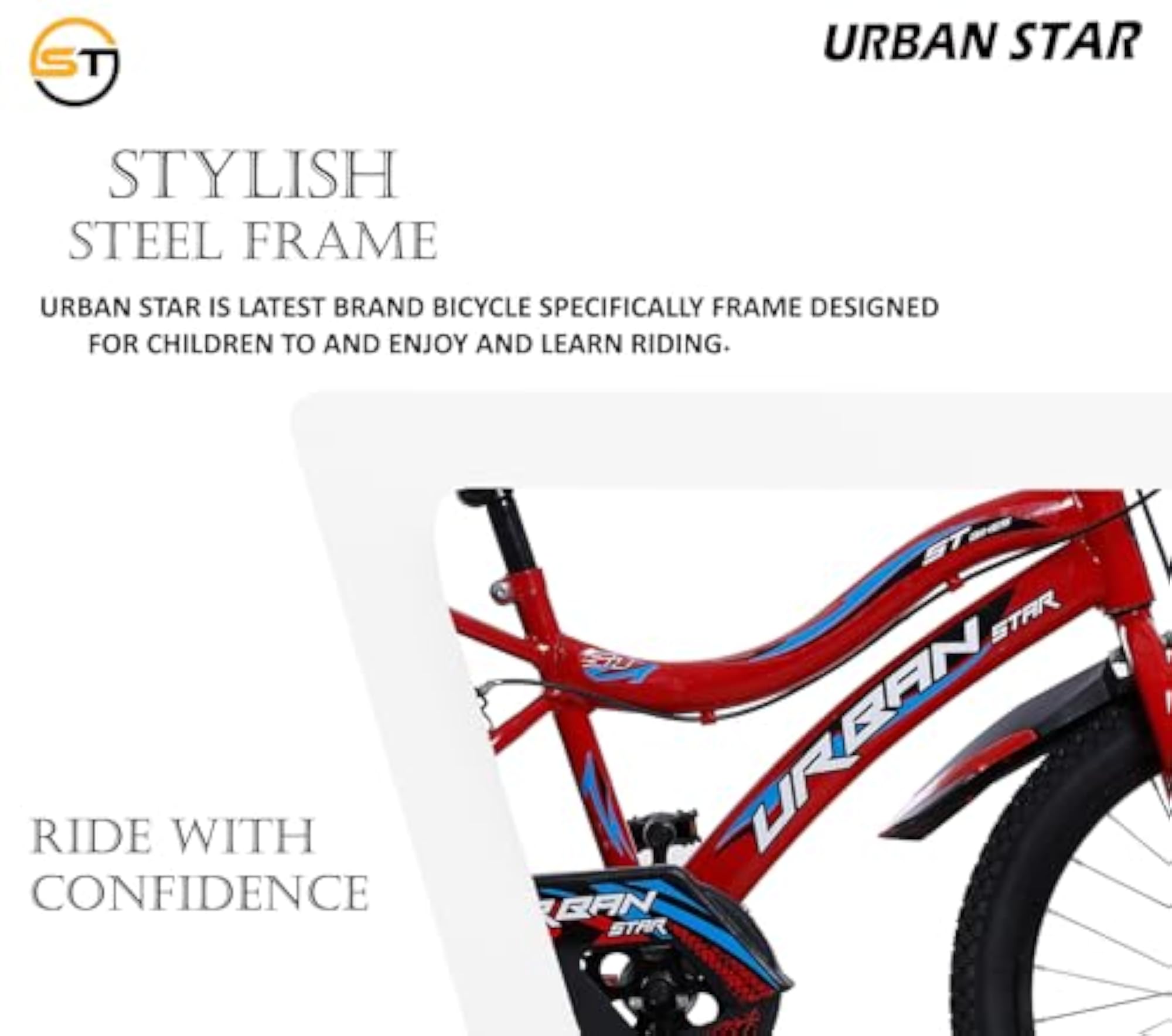 20T BENZO Model Kids Cycle - Red