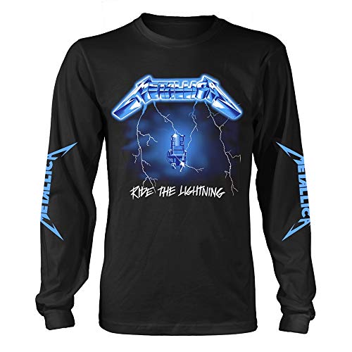 Metallica Men's Ride The Lightning Long Sleeve T-Shirt Black | Officially Licensed Merchandise2