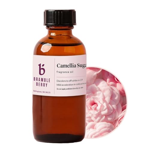 Image of Bramble Berry Camellia Sugar Fragrance Oil | Camellia Sugar Scent for Soap Making, Candle Making, Lotion & Bath Bombs | Skin Safe, Vegan, Paraben & Phthalate Free, DIY Craft Essential