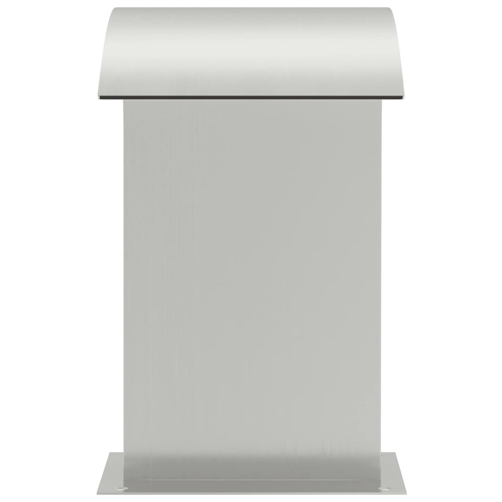Tidyard Fontana a Cascata da Giardino per Lagnetto e Piscina in Acciaio Inox 50x30x60 cm,Cascata da Giardino in Acciaio Inossidabile,Fontana da Giardino,Fontana Laghetto,Cascata Laghetto