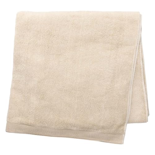 IKEUCHI ORGANIC オーガニック960 オーガニックコットン 日本製 今治タオル 大判 バスタオル (ベージュ)