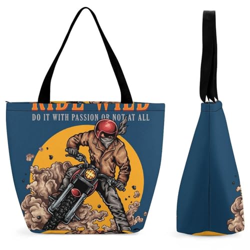 Sac à main pour femme Cavalier grand sac de shopping fonctionnel