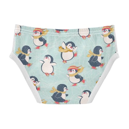 visesunny Boys Cotton Underwear Cute Penguin Printed Toddler Soft Training Briefs Size 2T-8Y for Kids2