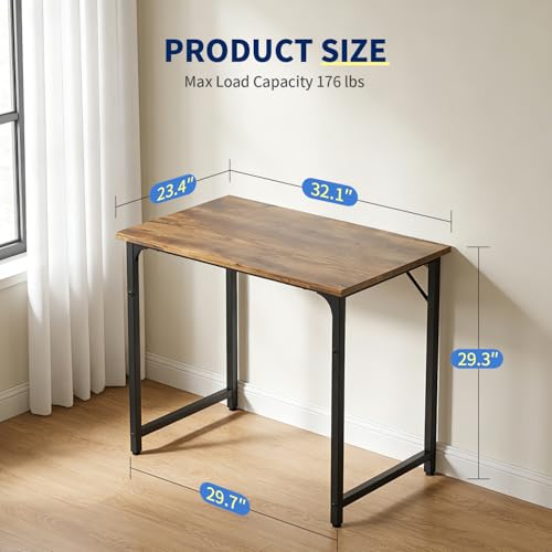 BestOffice Computer Desk,Home Office Desk Writing Study Table Modern Simple Style PC Desk with Metal Frame for Home Office by BestOffice - Image 7