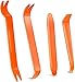 Price comparison product image BoGoo 4PCS Trim Removal Tool, Car Trim Removal kit, Tool Kits for Car Radio Door Dashboard Installation, Plastic Pry Tool, Automotive Panel Dash interior Accessories, Repair Mechanic Bar Scraper