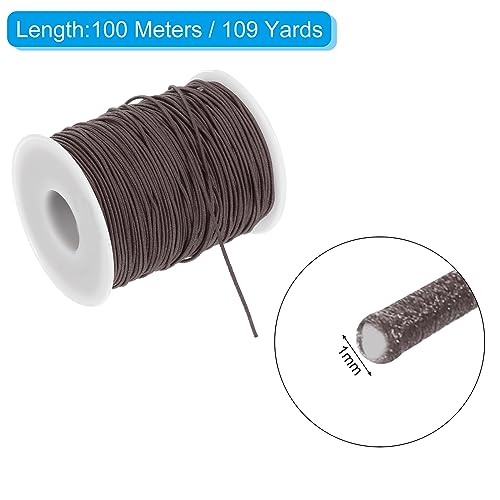 Cordon élastique de 1 mm pour assembler des bracelets ajustables en perles et colliers - 3