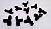 Legris 3104-08-00 - Pack of 10 - Union Tee, 8Mm Od 3104-08-00 - Pack of 10 -