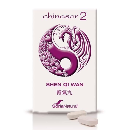 Soria Natural Chinasor 02 Shen Qi Wan – Salud de los Riñones – Tonificante del Yang - Plantas...