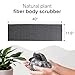 Yiclick Exfoliating Washcloth Towel, Japanese Exfoliating Bath Wash Cloth for Body Exfoliation, Korean Back Scrubber Washer for Shower, African Net Sponge Brush Loofah Exfoliator (Grey)