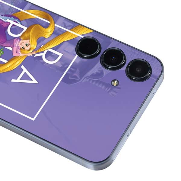 Skinit Decal Phone Skin Compatible with Galaxy A36 5G - Officially Licensed Disney Princess Rapunzel and Pascal Design