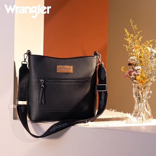 Wrangler Crossbody Bags for Women Lightweight Shoulder Handbags and Purses Travel Shoulder Purse3