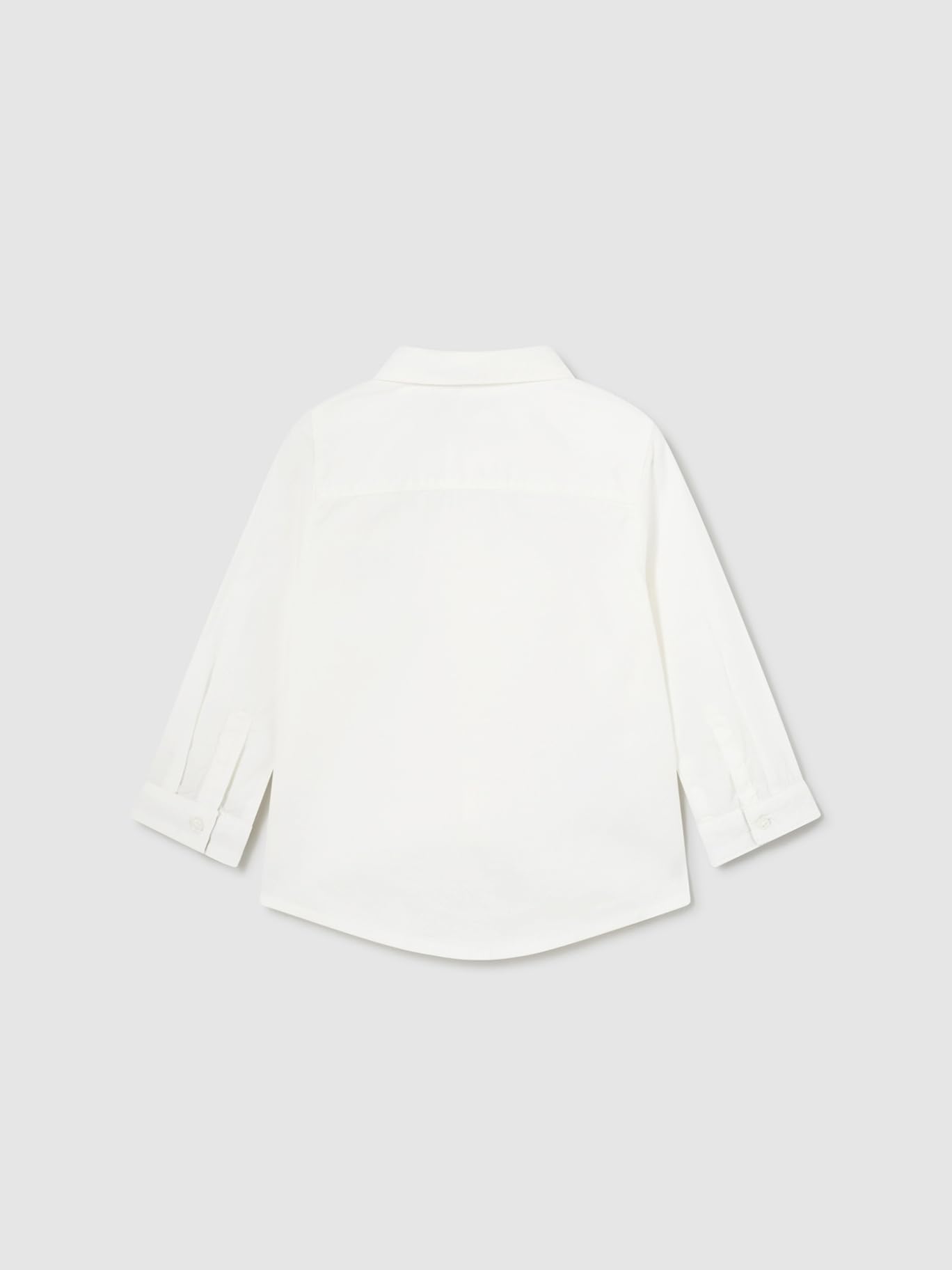Mayoral Camicia m/l Elegante Papillon per Bimbo Ecrù