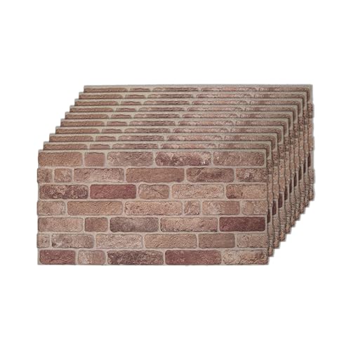 IZODEKOR 3D Wall Panels Brick Effect - Cladding, Stone Look,