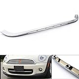 GRAND ORANGE Chrome Grille Hood Molding Trim Moulding Compatible with Mini Cooper R55 R56 R58 R59 2009-2015 Grille Hood Trim Moulding