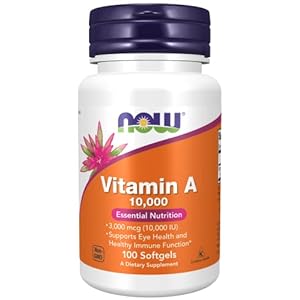 Vitamin A 10,000 IU – 100 Softgels