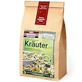 Original-Leckerlies: Kräuter-Flocken-Mix, 2 kg magenfreundlich, Hundeflocken mit duftenden Kräutern und wertvollem Fenchel, Haferflocken, Barf Zusatz Hund Hundefutter – Naturprodukt für Hunde