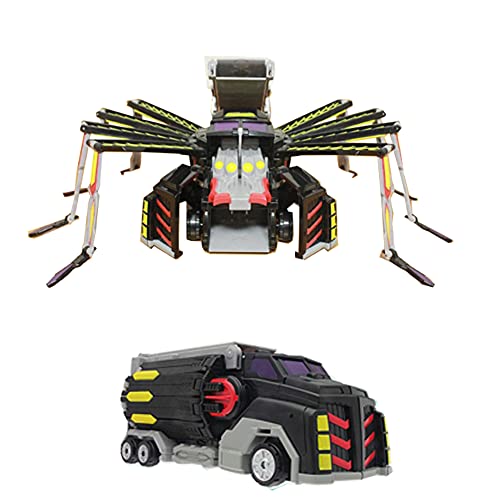TURNING MECARD Mega Spider Transforming Robot from Spider to Robot Car Toys Instant Transformation