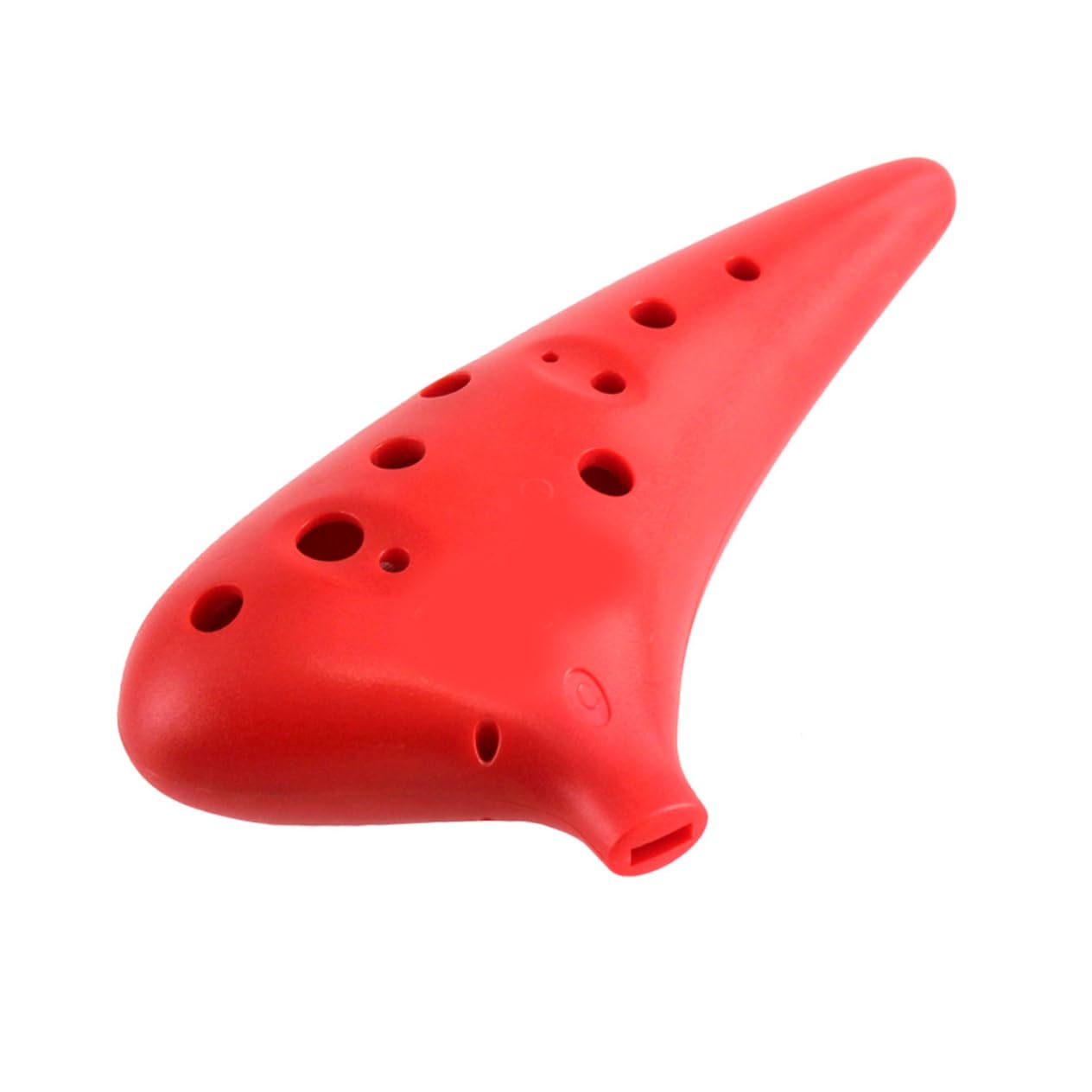 HEMOTON 12Holes C Ocarina Music Instrument Durable Abs Material for Beginners Includes Storage Bag for Music Lovers Red Bag