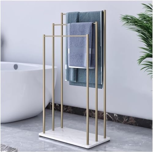 CucCe Ka2345 Freistehender Handtuchständer 3 Ebenen