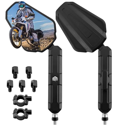 Mofun Universal Motorcycle Mirrors 8mm 10mm Rear View