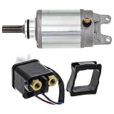 NICHE Starter Motor Solenoid Kit for Suzuki 31100-45G00 31800-29F00