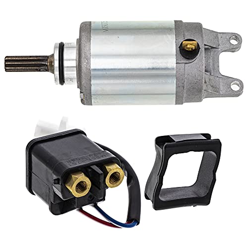 NICHE Starter Motor Solenoid Kit for Suzuki 31100-45G00 31800-29F00