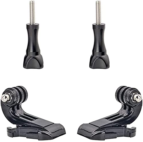 2pcs J-Hook Buckle Mount Vertical Surface Compatible for All All Gopro Hero, AKASO, Campark, Crosstour, Dragon Touch, APEMAN, COOAU, Victure, VanTop Action Cameras