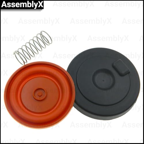 AssemblyX 9806147980 Neu PCV Ventildeckel Reparatursatz Ventilkappe mit Membran für Citroen Peugeot 2.0 HDI und Ford 2.0 TDCI 2269606 1860576 (1 Stück)