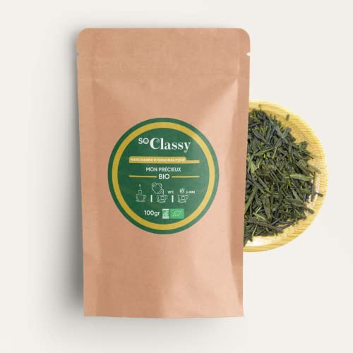 Thé vert sencha du japon bio vrac de 100 grammes Cover