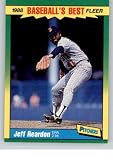1988 Fleer Baseball's Best Sluggers vs. Pitchers #32 Jeff Reardon Minnesota Twins Official Baseball Card in Raw (EX or Better) Condition