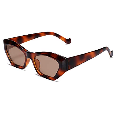 Buy VANLINKER Trendy Skinny Small Cat Eye Sunglasses Polarized for