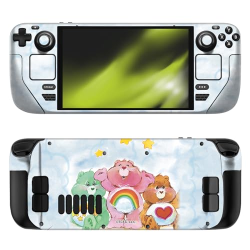 Sticker Steam Deck OLED vinyle Care Bears habillage console