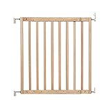 Primetime Petz DIY Safety Mate Expandable Pet Gate, Sturdy Wall Mountable Safety Gate for Hallways, Stairs, Fits Openings from 24.5” to 41”, Natural, one size