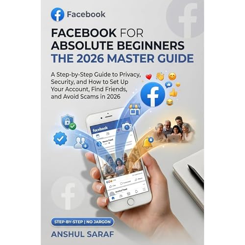 Facebook for Absolute Beginners - 2026 Edition Audiobook By Anshul Saraf cover art