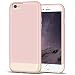 iPhone 6 Case, MOZE [Vibrance Series] iPhone 6 (4.7) Case [Lifetime Warranty] Protective SOFT-Interior Scratch Protection Metallic Finished Base with Vibrant Trendy Color Slider Style Hard Case for iPhone 6 (4.7 inch) (2014) - (rose gold/gold)