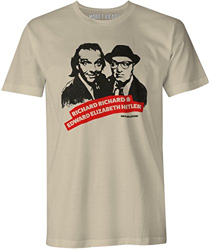 T-shirt blanc cassé homme coupe M avec slogan et manches courtes