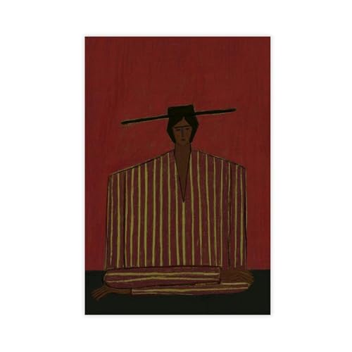 Poster minimaliste à rayures toile tendue | Ambiance zen maison